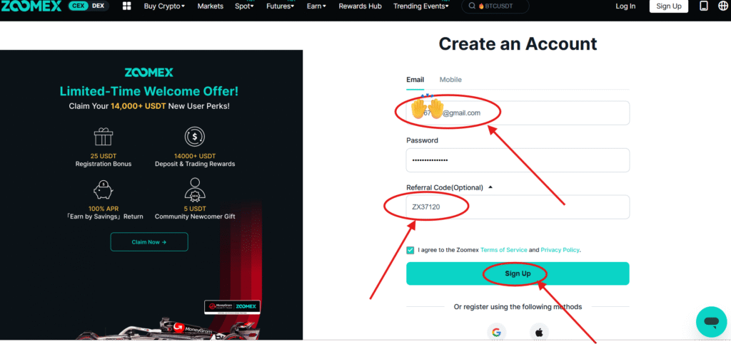 How to Find Zoomx Referral Code