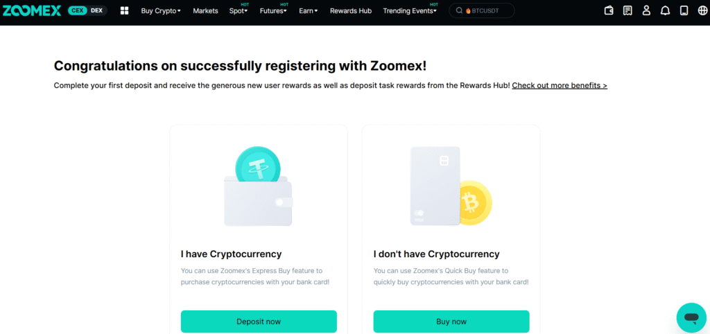 Sign Up and Enter the Code